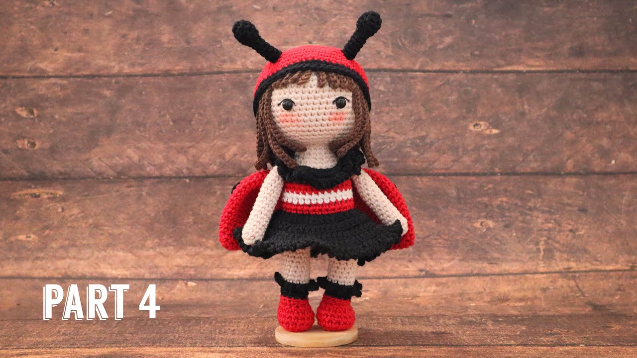 LEIA THE LADYBUG 🐞 | PART 4 | HOW TO SEW AND ASSEMBLING