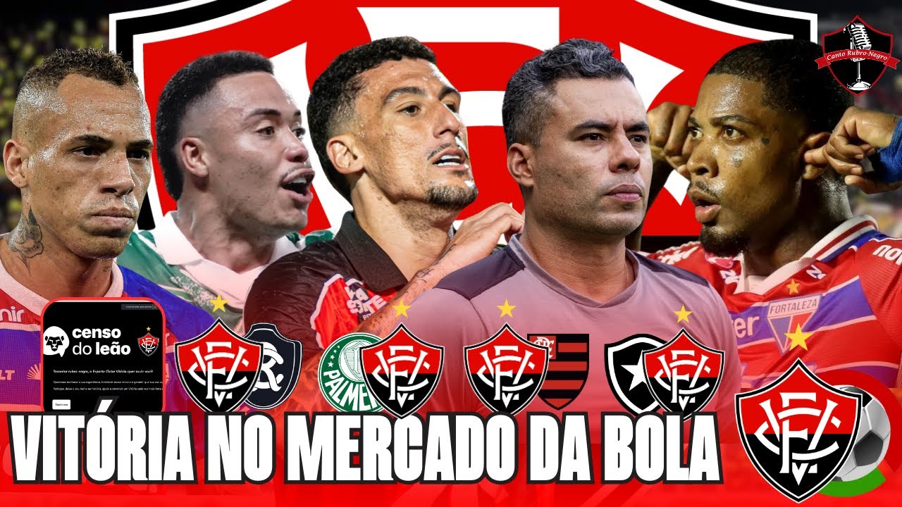 🚨MUITAS NOTÍCIAS DO VITÓRIA NO MERCADO DA BOLA! TABELA DA SÉRIE A, ENTREVISTA DE JAIR VENTURA E MAIS