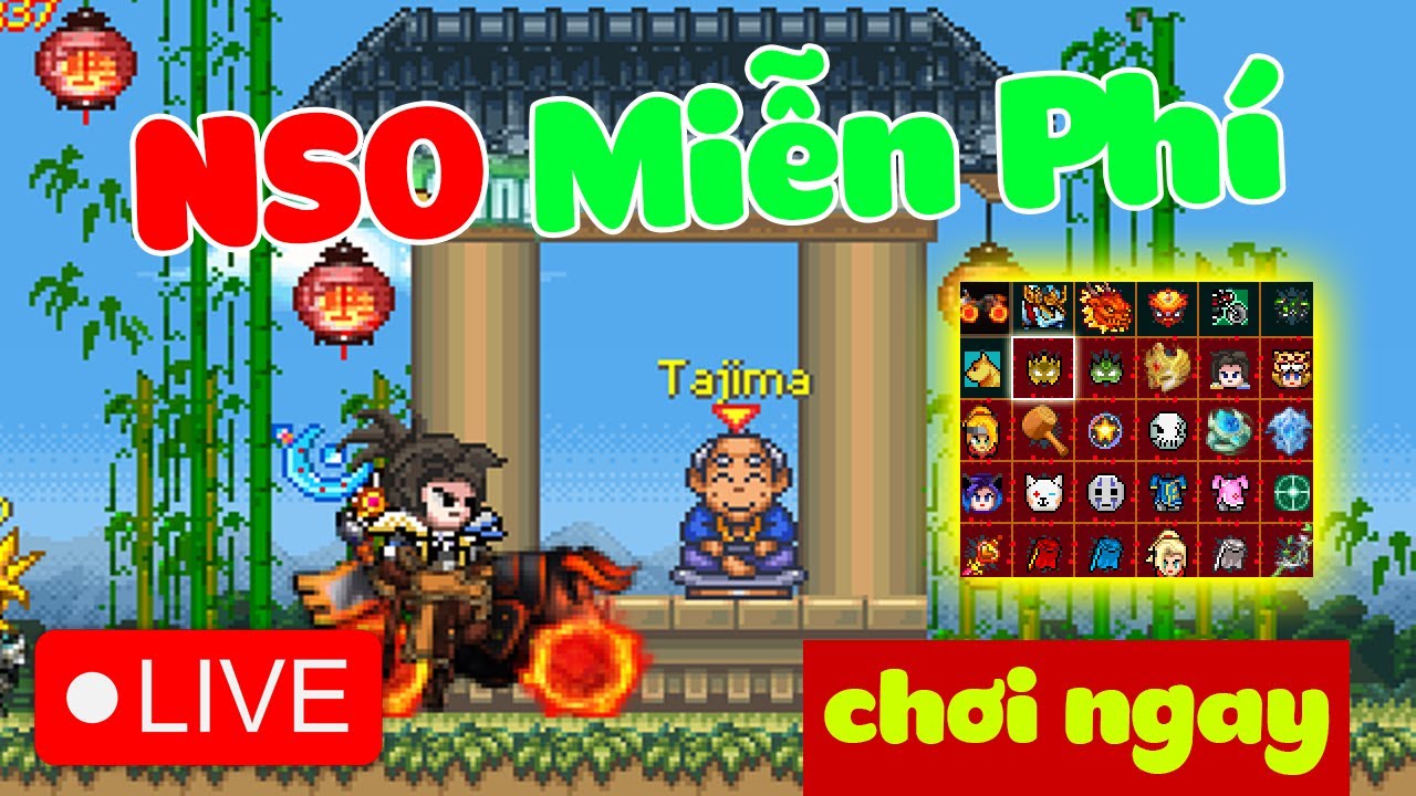 🔴TRỰC TIẾP: CÀY NINJASCHOOL GAME TUỔI THƠ ĐỜI ĐẦU 9X 2000