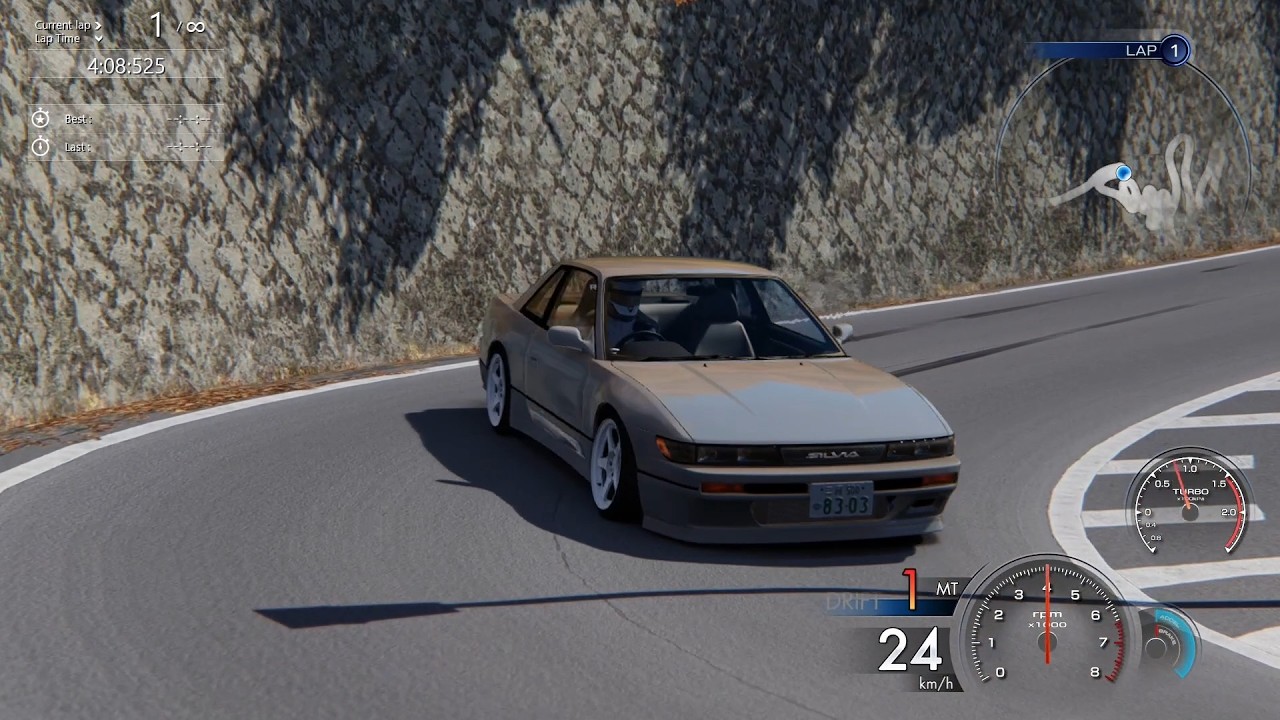 X-BOXゲームパッドでアセコル S13（S.Y-Racing Boost Up MOD）