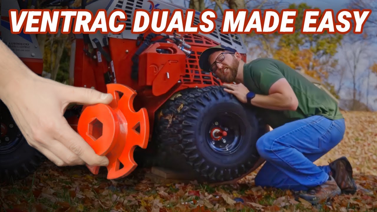 Ventrac Dual Wheels Made Easy with the Dual Wheel Tool! 