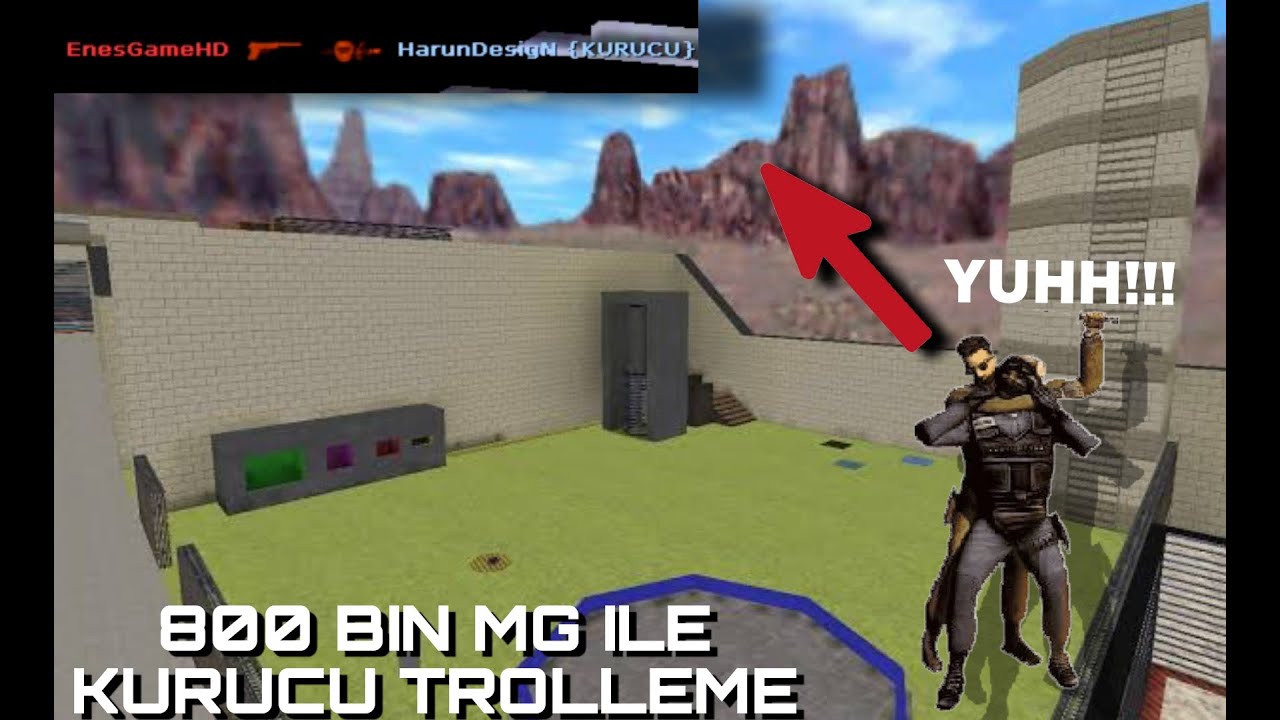 CS 1.6 JAİLBREAK 800 BİN MG KURUCU TROLL