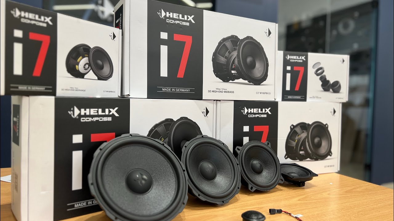 Bocinas Helix Compose i7 (Unboxing)