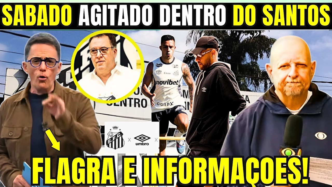 PLANT&Atilde;O DO PEIXE! NEYMAR VOLTA? SORMANI REVELA ESTRATEGIA COM A UMBRO, IGOR VIN&Iacute;CIUS MUITO MAIS