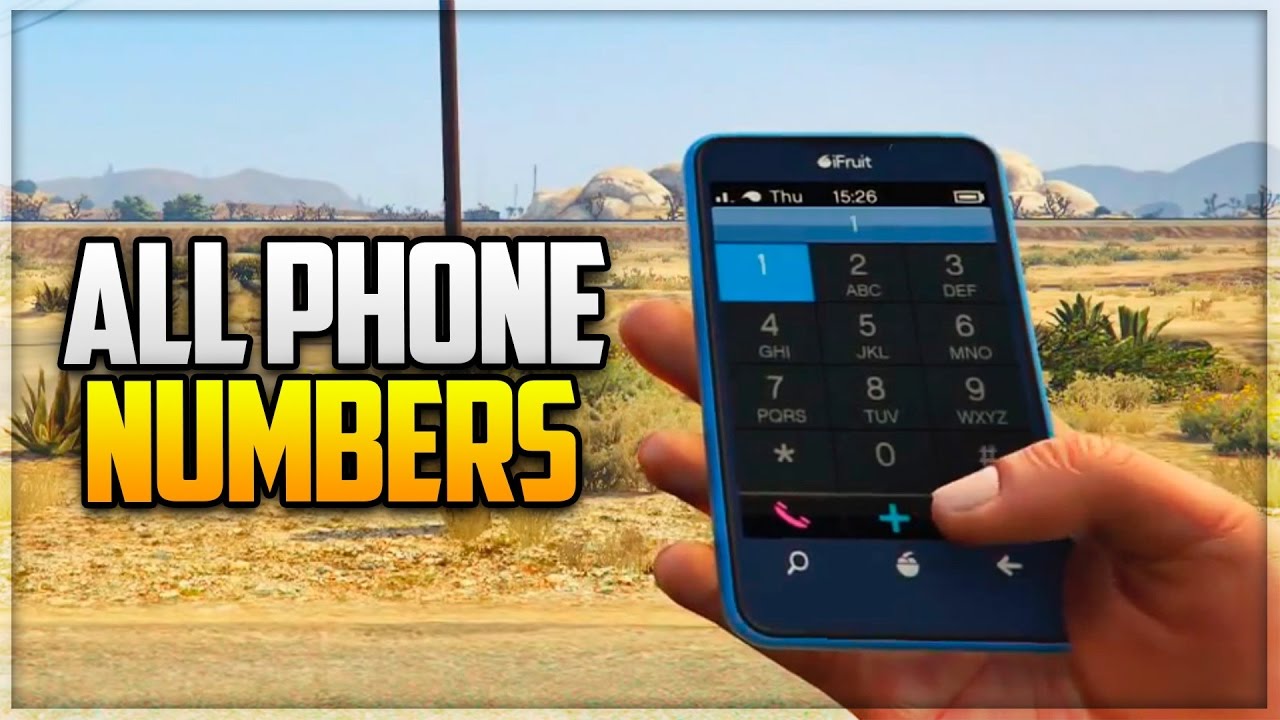 GTA 5: All Secret/Hidden Phone Numbers (GTA 5 Easter Eggs)