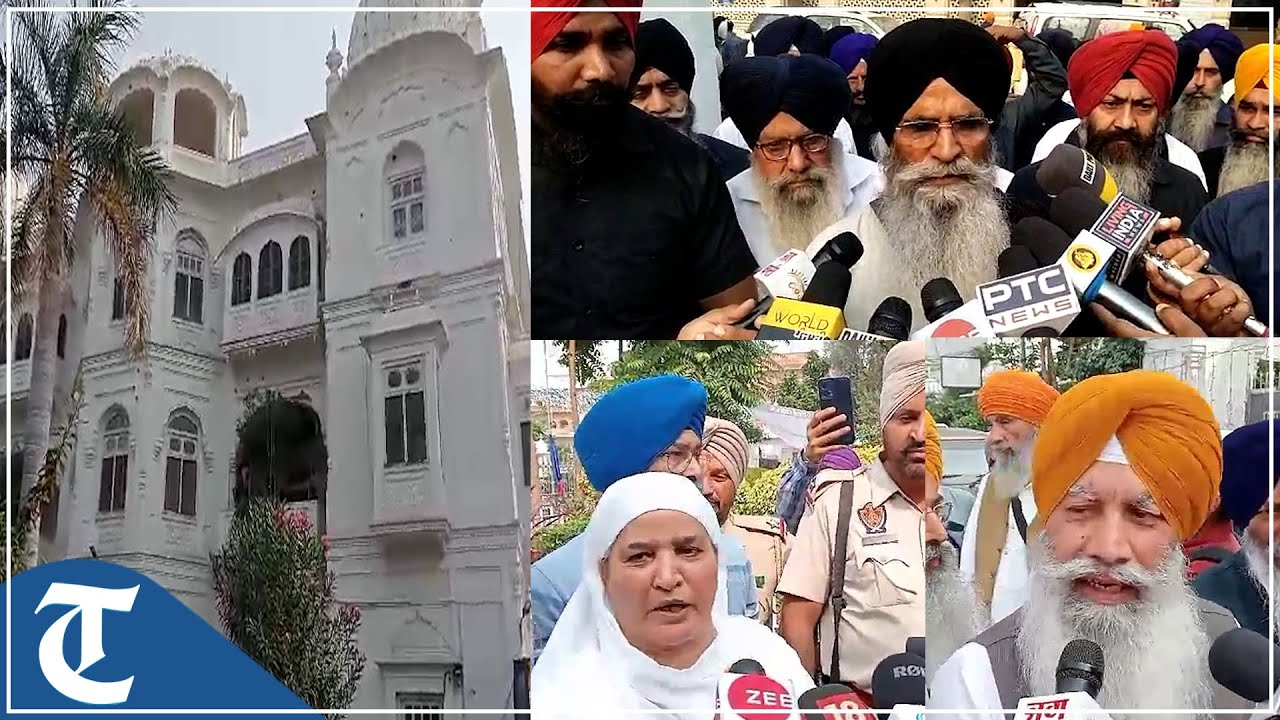 SGPC annual poll at Teja Singh Samundri Hall of Golden Temple in Amritsar