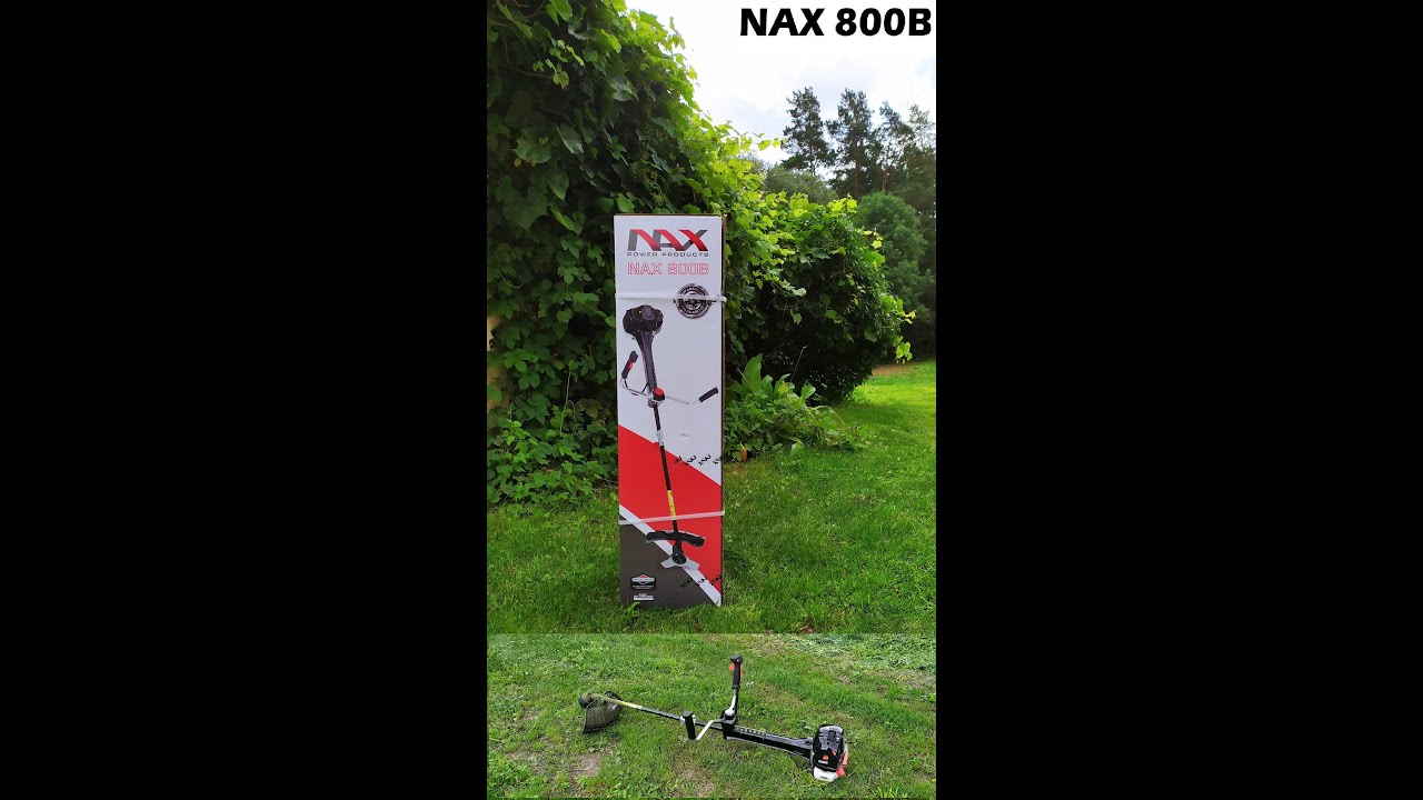 KOSA SPALINOWA NAX 800 B - prezentacja, Unboxing