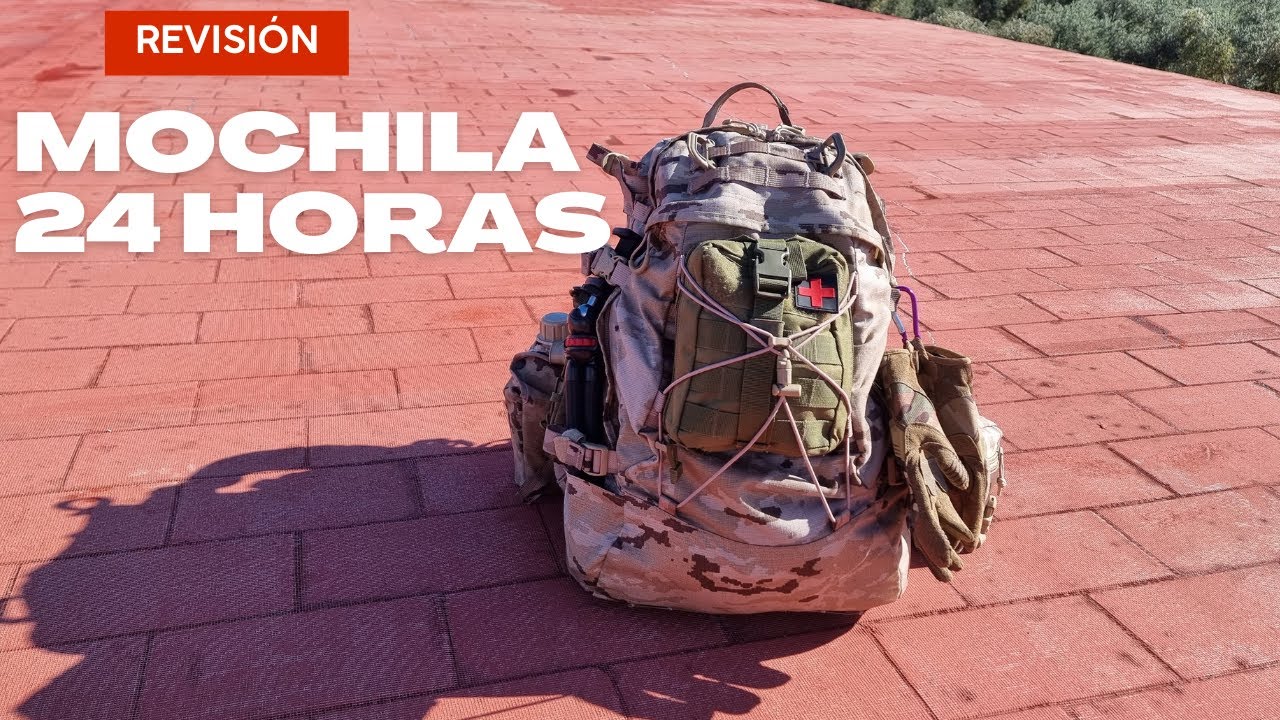 Revisión Mochila UCFAS EJERCITO del aire #revision #mochila #mochila24 #outdoor #altus #ucfas