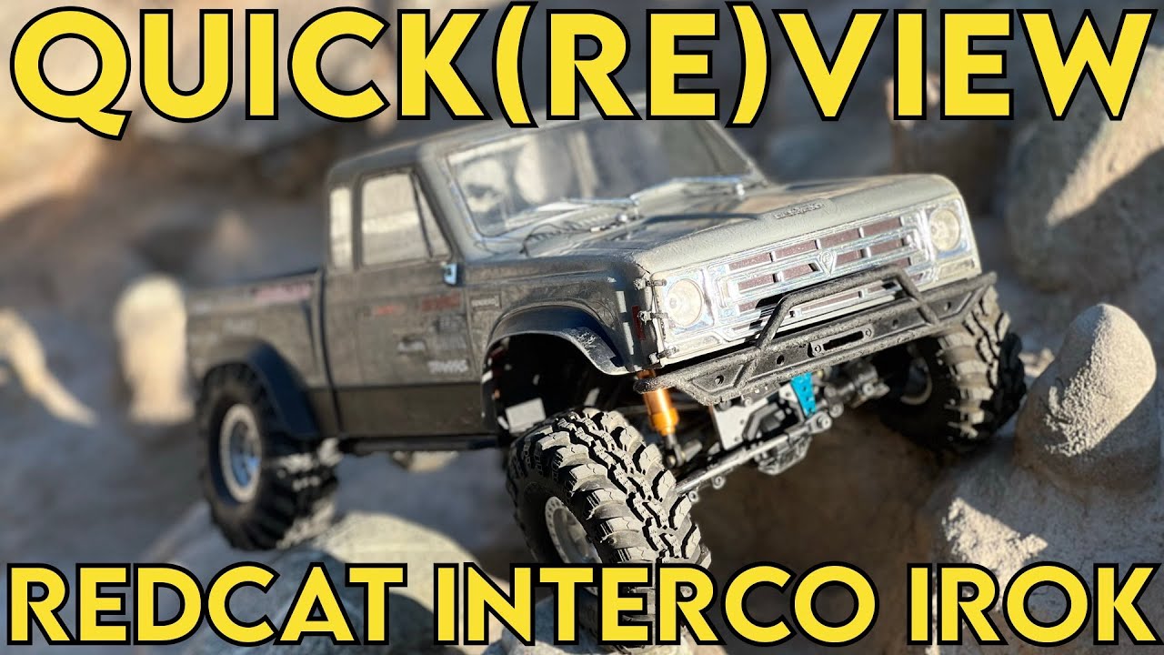 Crawler Canyon Quick(re)view: 1.9" Redcat Interco IROK Super Swamper