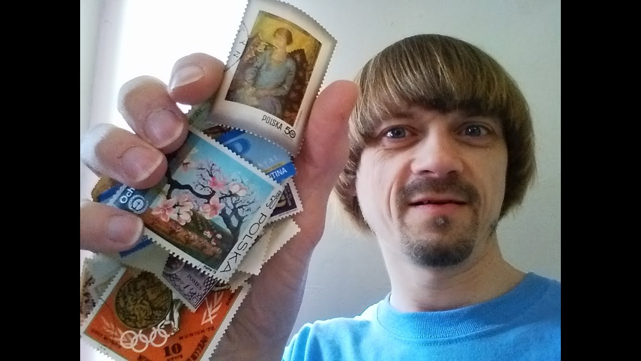 My Stamp Collection -(Weird Paul) 80s Stamp Collecting Stamp Collector Vlog 2016