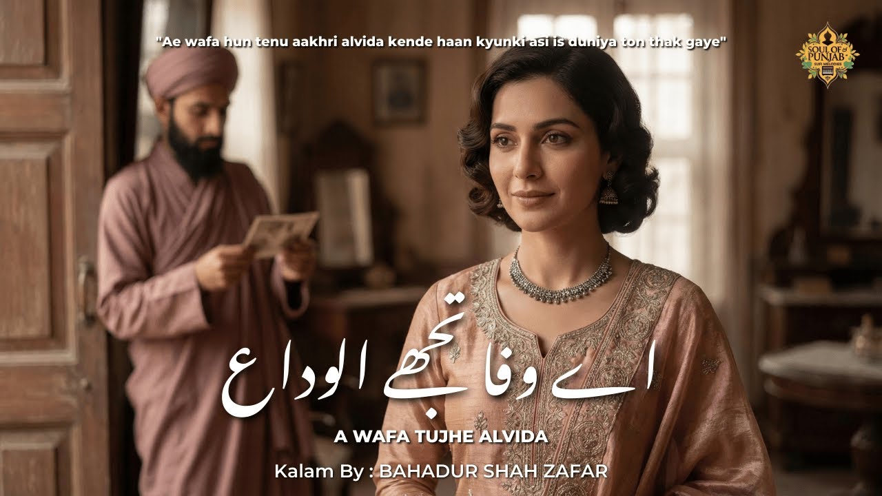 A Wafa Tujhe Alvida (اے وفا تجھے الوداع) | Soul of Punjab Official | A Soul-Shaking Sufi Kalam