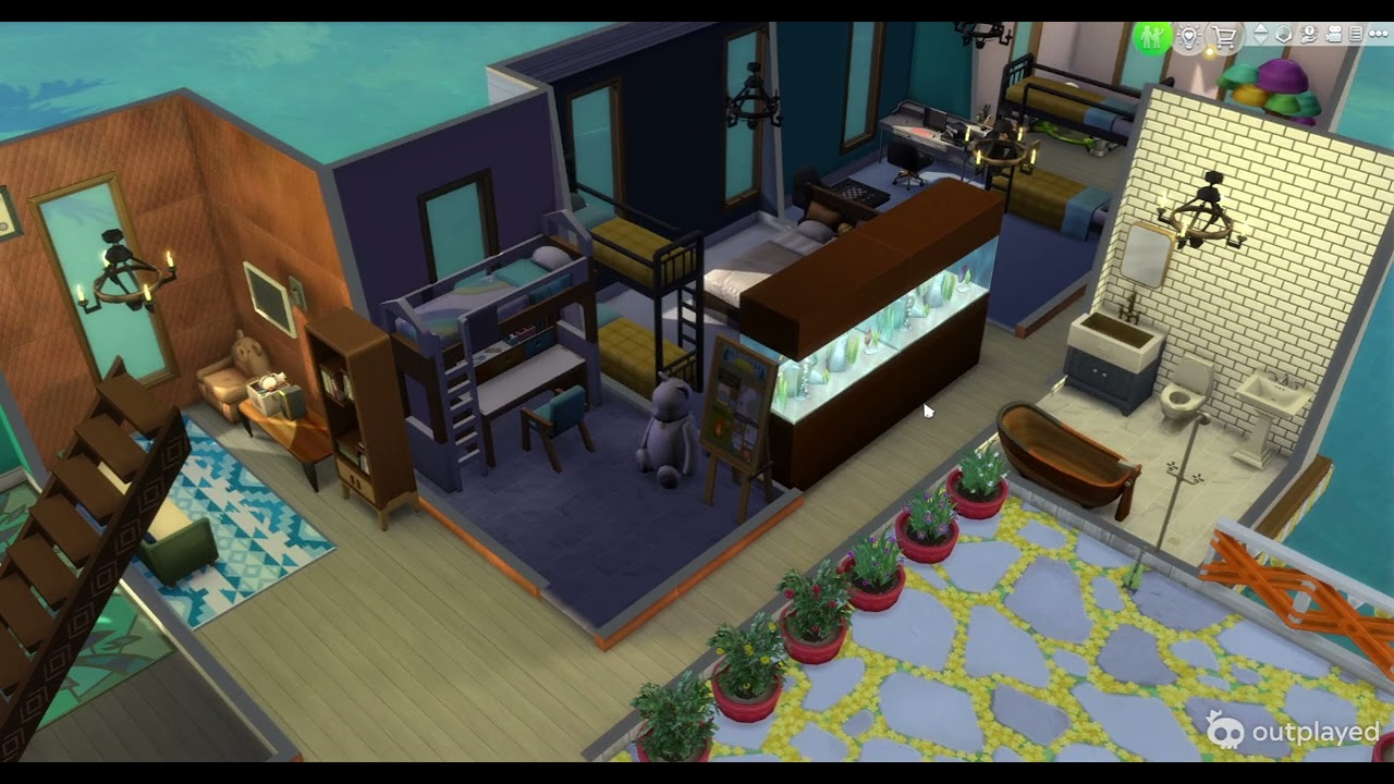 SIMS 4 teen rags to riches legacy