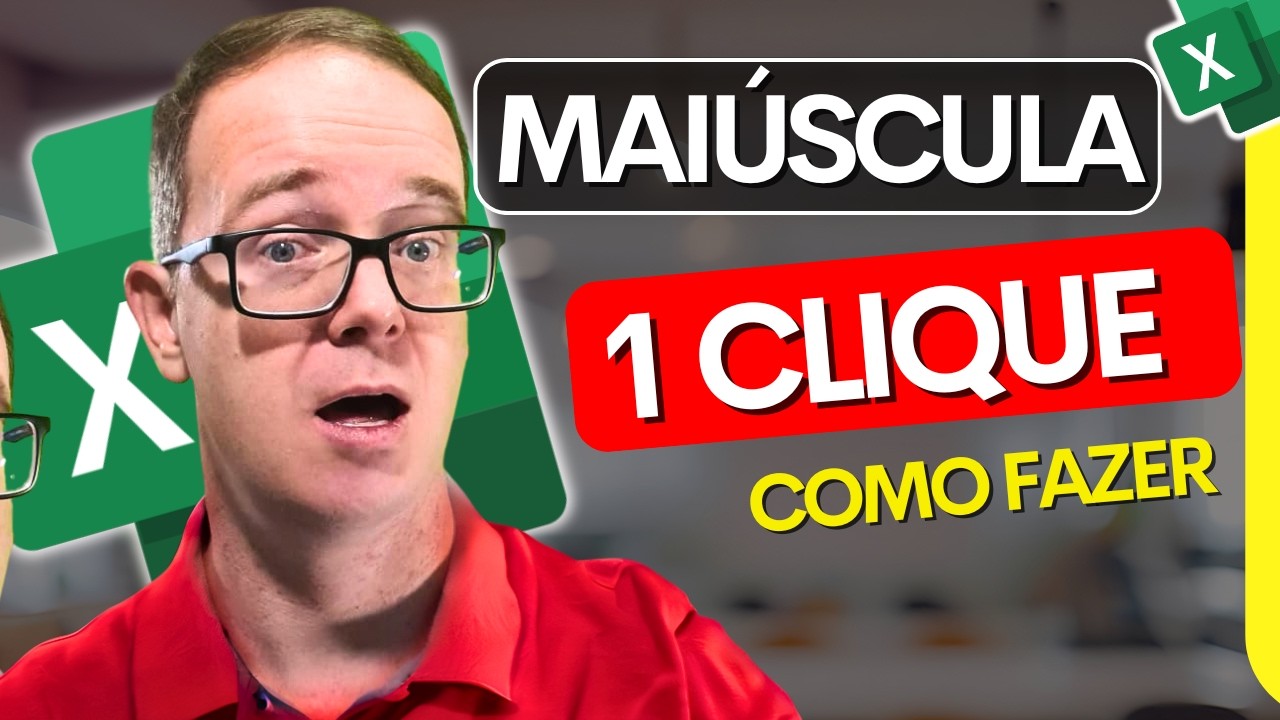 Como Deixar em Letras Maiúscula no Excel +Bônus