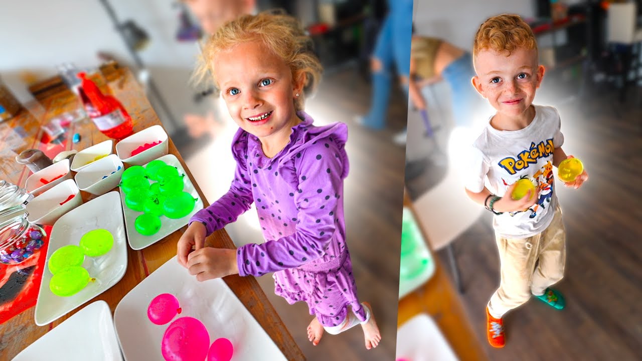 WATERBALLONNEN GOOIEN MET DE KINDEREN! #3150