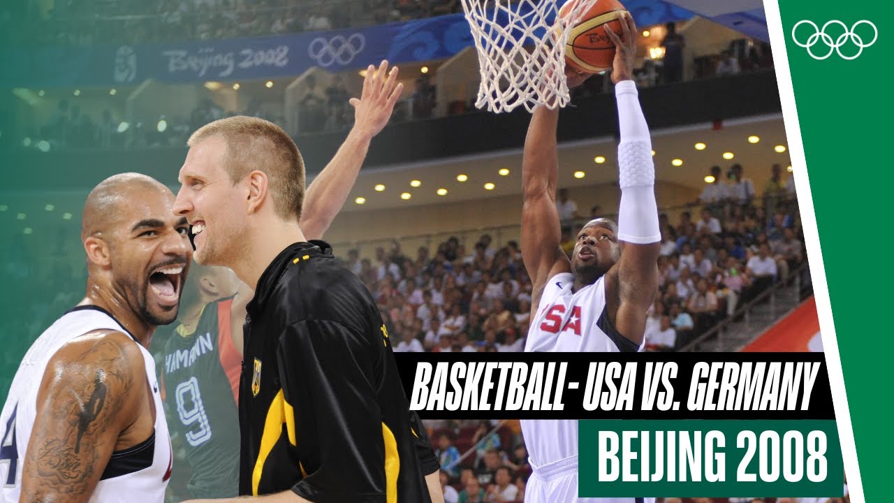 The Redeem Team 🇺🇸  vs. Germany 🇩🇪 at Beijing 2008 🏀 | FULL REPLAY