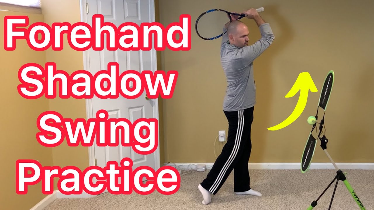 How To Properly Shadow Swing A Topspin Forehand (Helpful Tennis Tips)