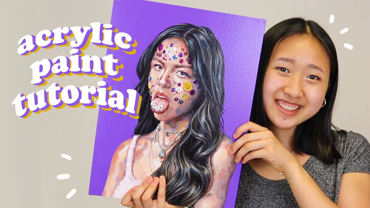painting olivia rodrigo!