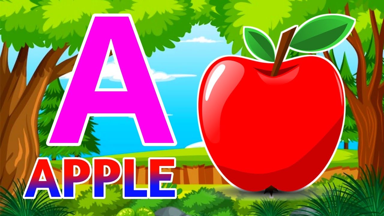 A for apple | अ से अनार | abcd | Phonics song for nursery part 25