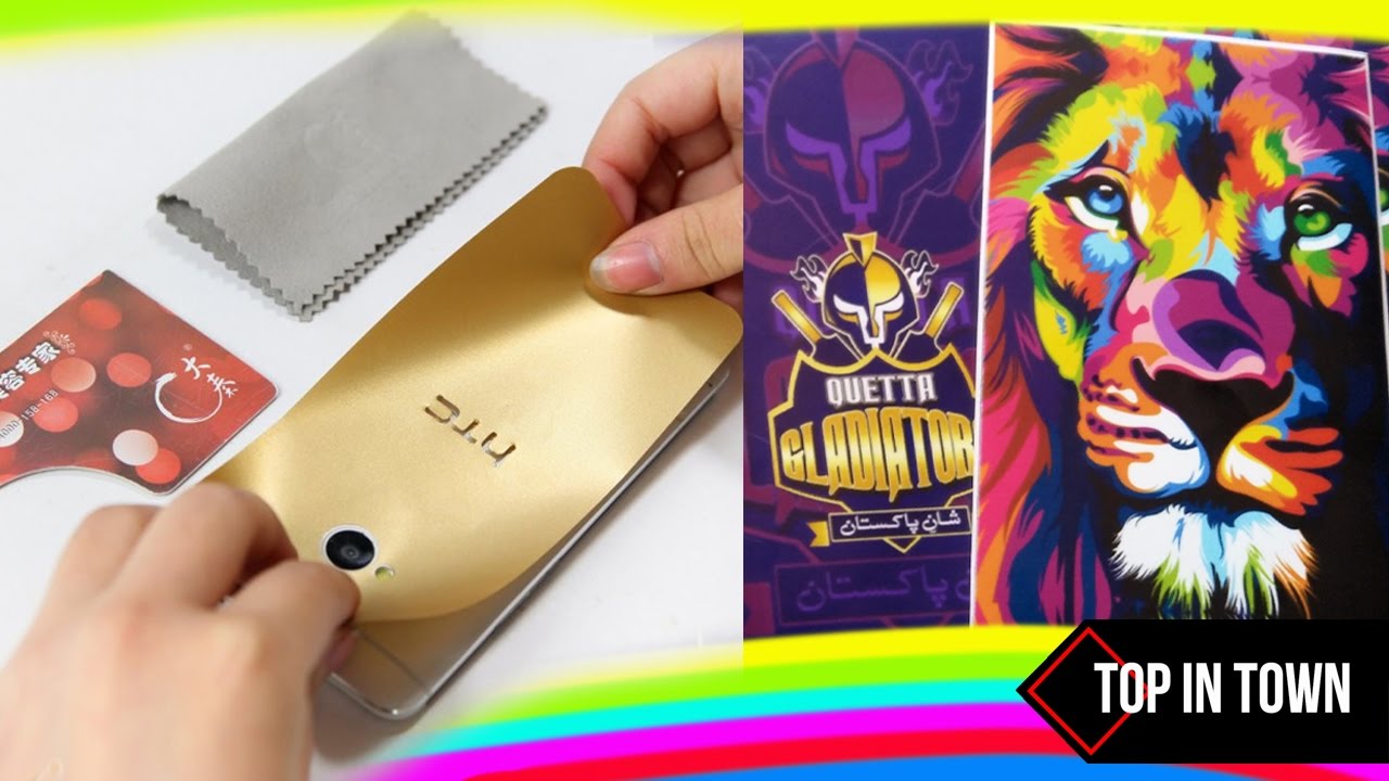 How to stick the mobile phone stickers by yourself
