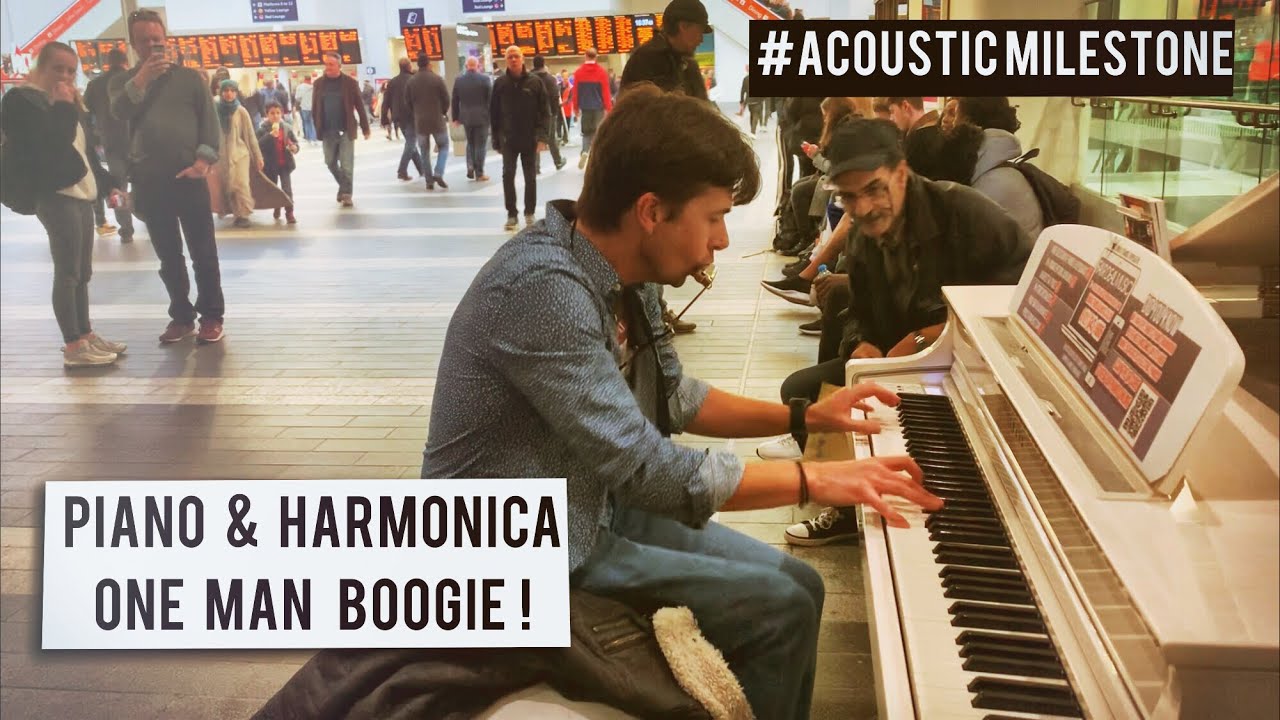 CATCHIEST PIANO & HARMONICA BOOGIE EVER HOOKS PASSENGERS!