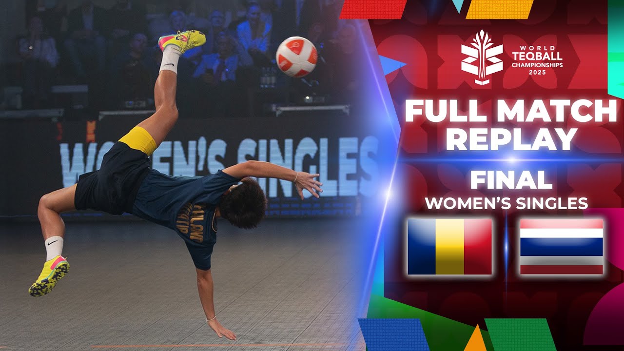 World Teqball Championships - Szekelyudvarhely | Women's Singles | Final I Full match
