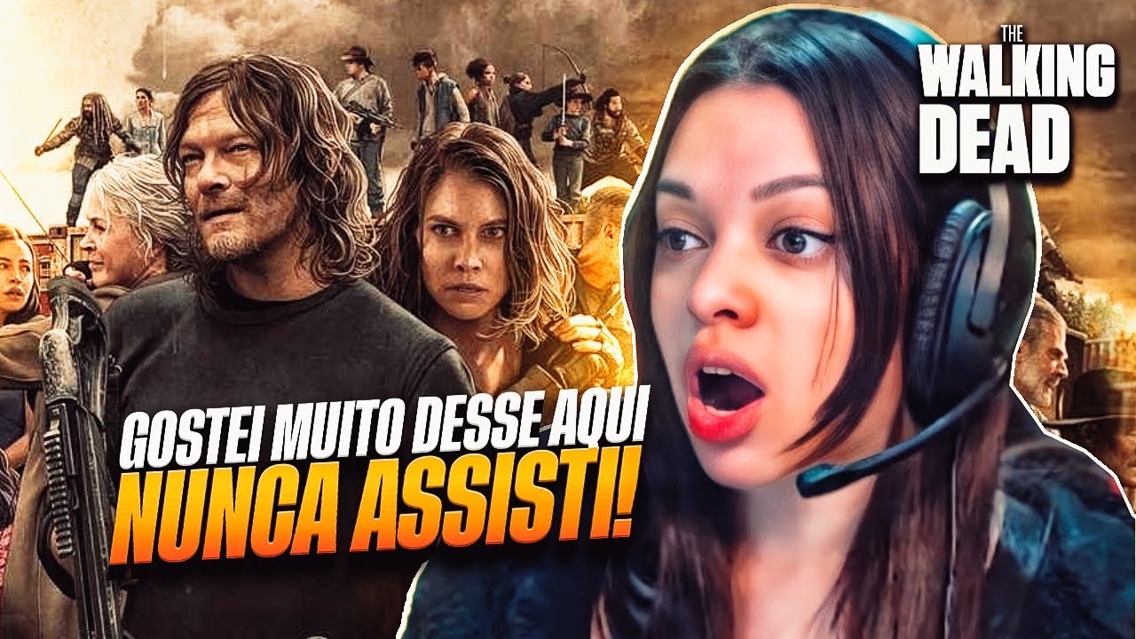 REAGINDO a AS INSANAS MITAGENS EM THE WALKING DEAD - VINÍCIUS TV