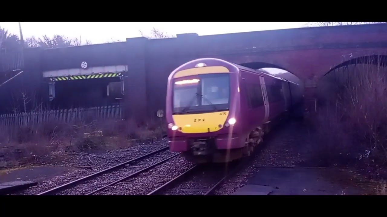 Northern railway trains and East Midlands railway trains