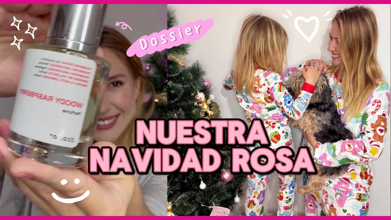 Árbol de Navidad ROSA🩷 poniendo luces y esferas con mi bb 🫶🏻