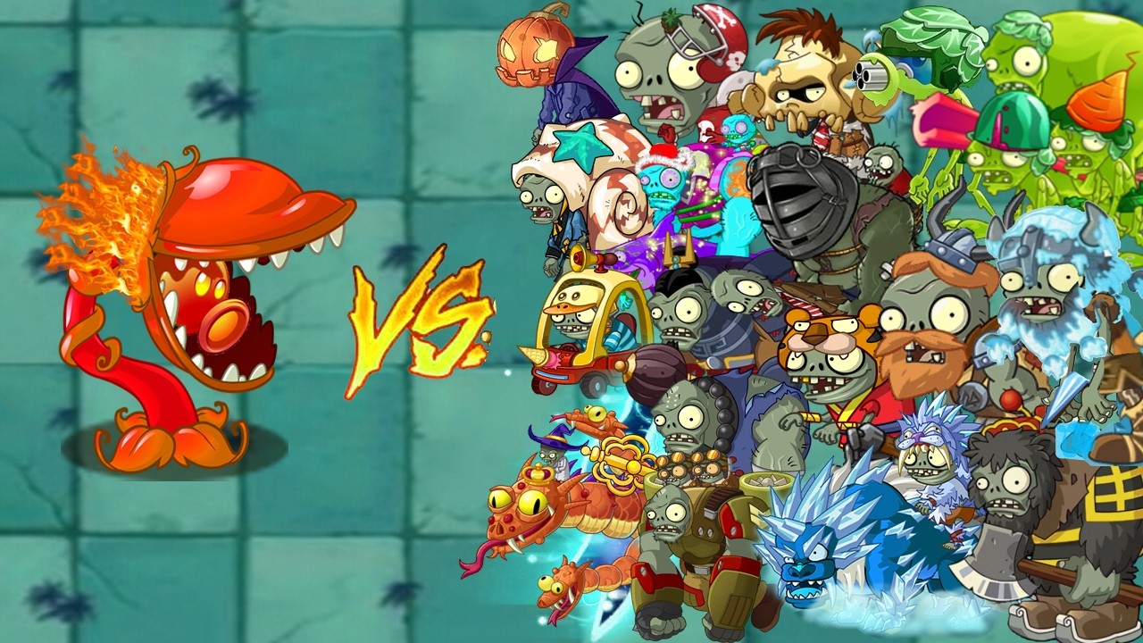 Pvz 2 13.0.1 - New Plants Snap Fire Pea Gameplay Max Power Up in Plants vs Zombies 2