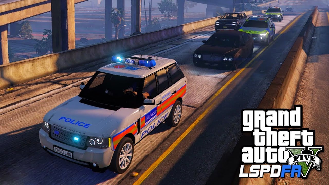 UK Prime Minister Protected by Police Escort in GTA 5 | LSPDFR Mod Ep 133