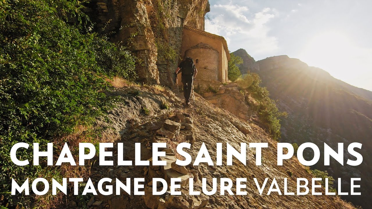 CHAPELLE SAINT PONS / PAS DE L'ÉCHELLE / Rando du Vertige / Montagne de Lure / Haute Provence 04