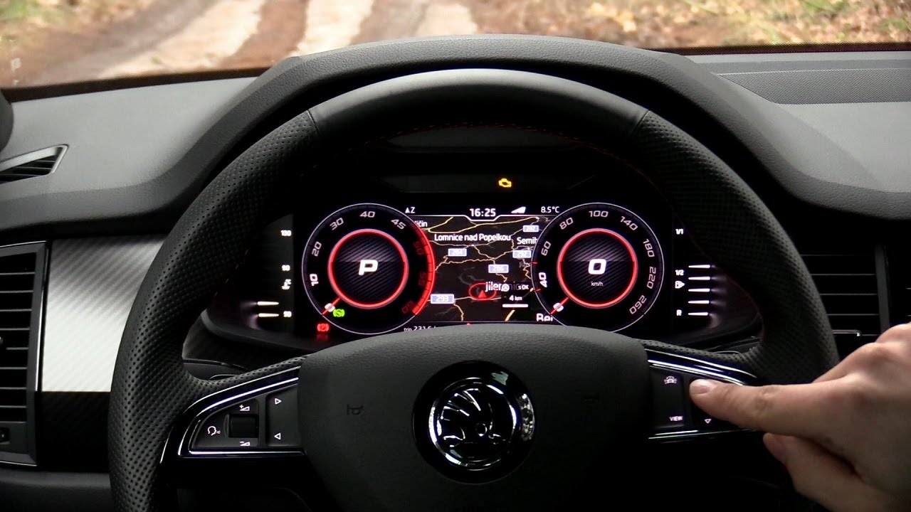 Virtual Cockpit | Škoda Kodiaq RS