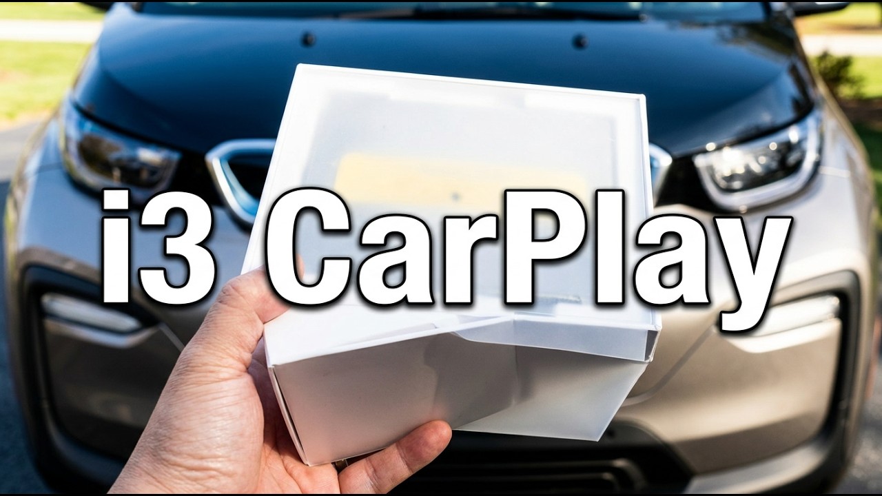 Самый простой способ добавить Apple CarPlay в BMW i3