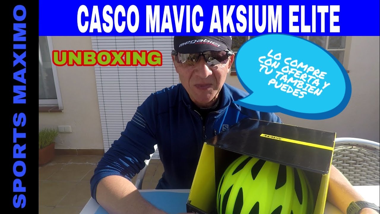UNBOXING CASCO CICLISMO MAVIC AKSIUM ELITE