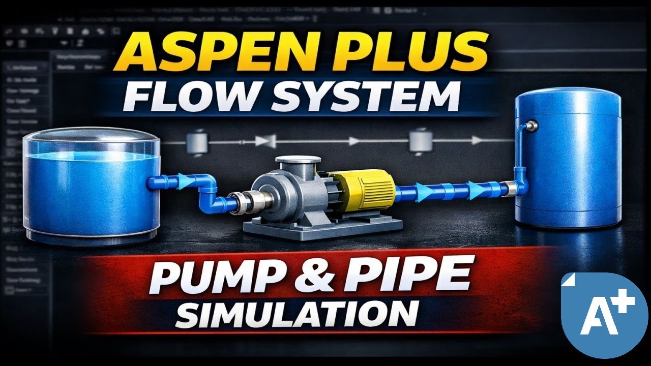 Моделирование полной системы водопровода в Aspen Plus | Пошаговое руководство!