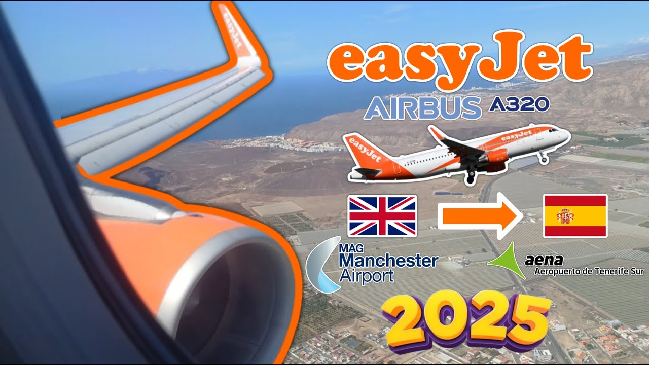 Manchester to Tenerife easyJet A320 Trip Report (last departure from T1)