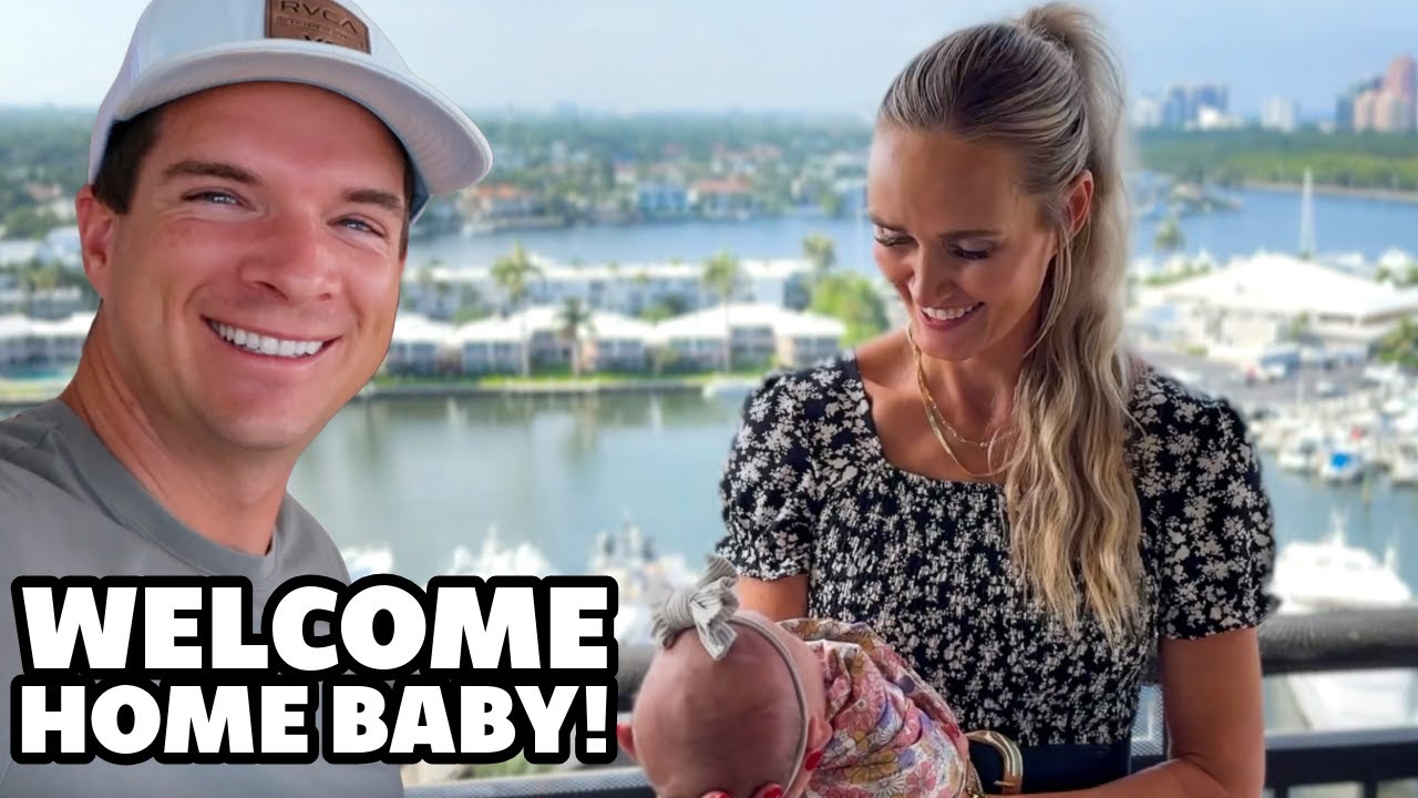 FIRST TIME HOLDING OUR BABY NIECE! 👶🏼 BABY GIRL NAME REVEAL 🩷 NEWBORN COMES HOME!