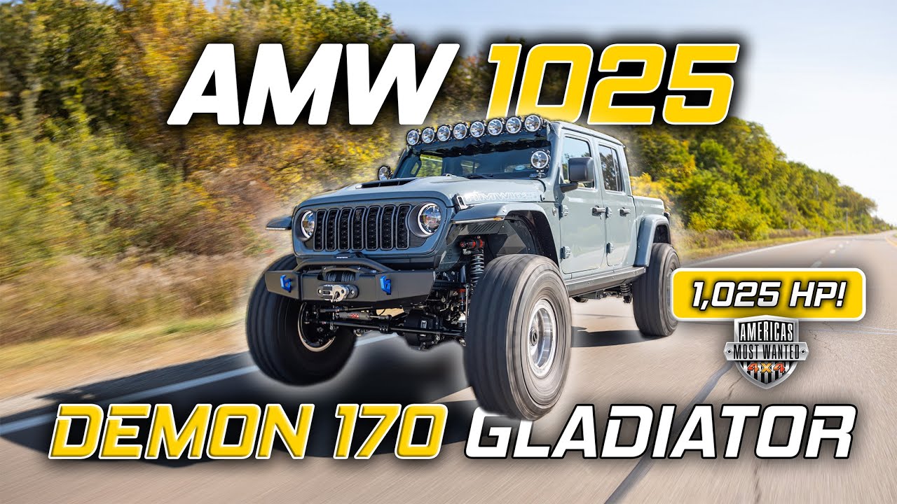 AMW 1025 | DEMON 170 Gladiator (1,025 HP!)