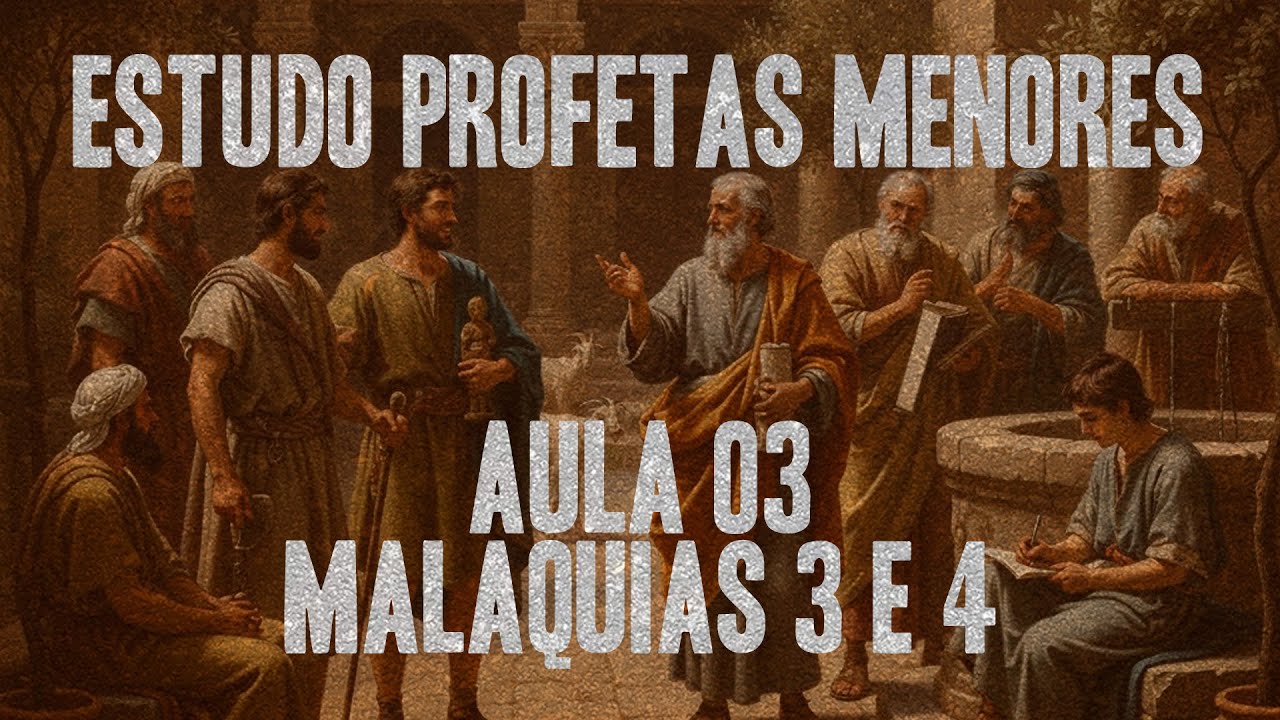 ESTUDO BÍBLICO DOMINICAL | SÉRIE PROEFETAS MENORES | AULA TRÊS - MALAQUIAS 3 e 4 | 01/02/2026