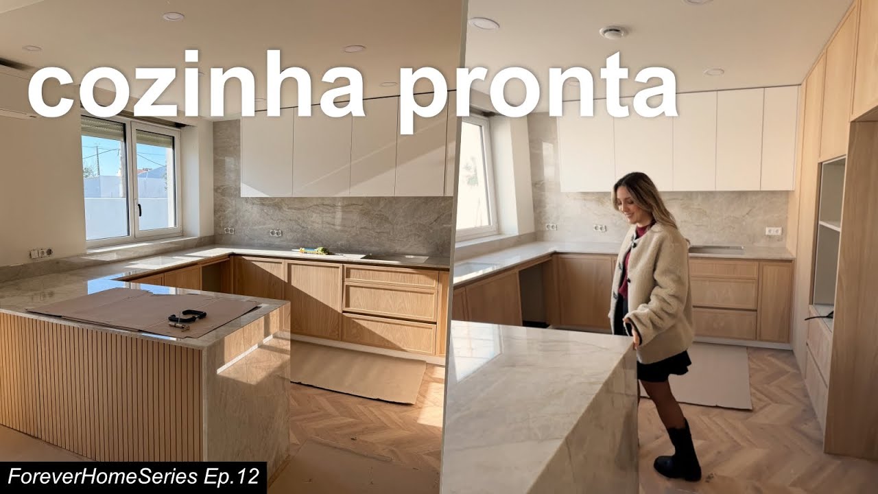 COZINHA PRONTA *countertop IS HERE* #ForeverHomeSeries Ep. 12