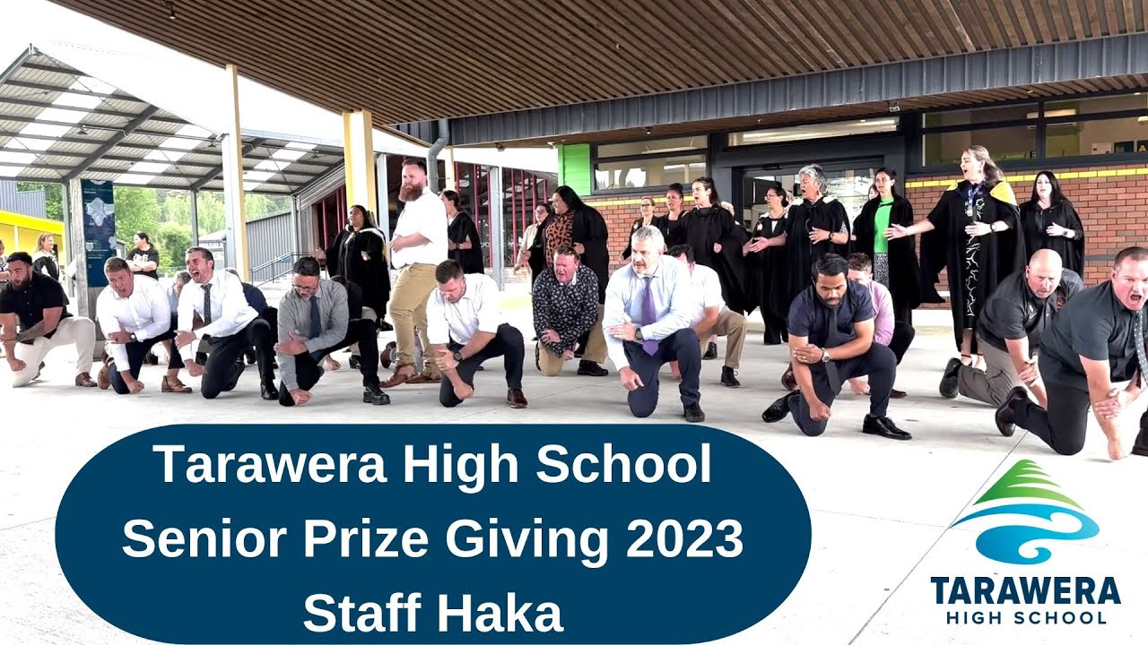 Tarawera High School - Senior Prize Giving - Staff Haka 2023