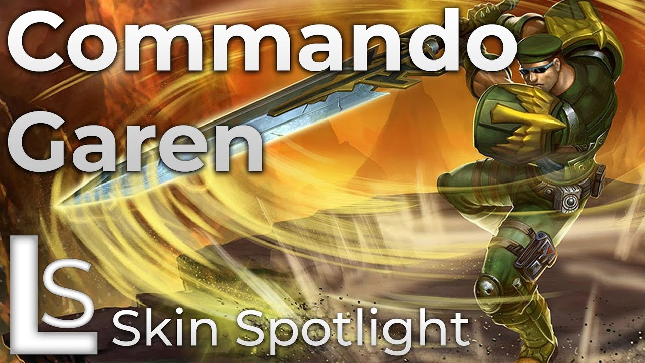Commando Garen - Skin Spotlight - League of Legends
