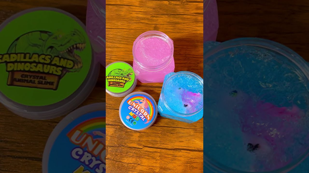 SATISFYING CRYSTAL SLIME MUD!