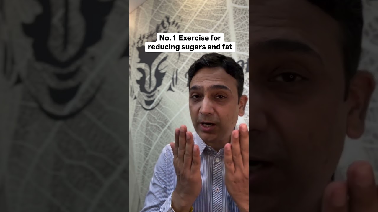 No.1 Exercise for reducing sugars and fat