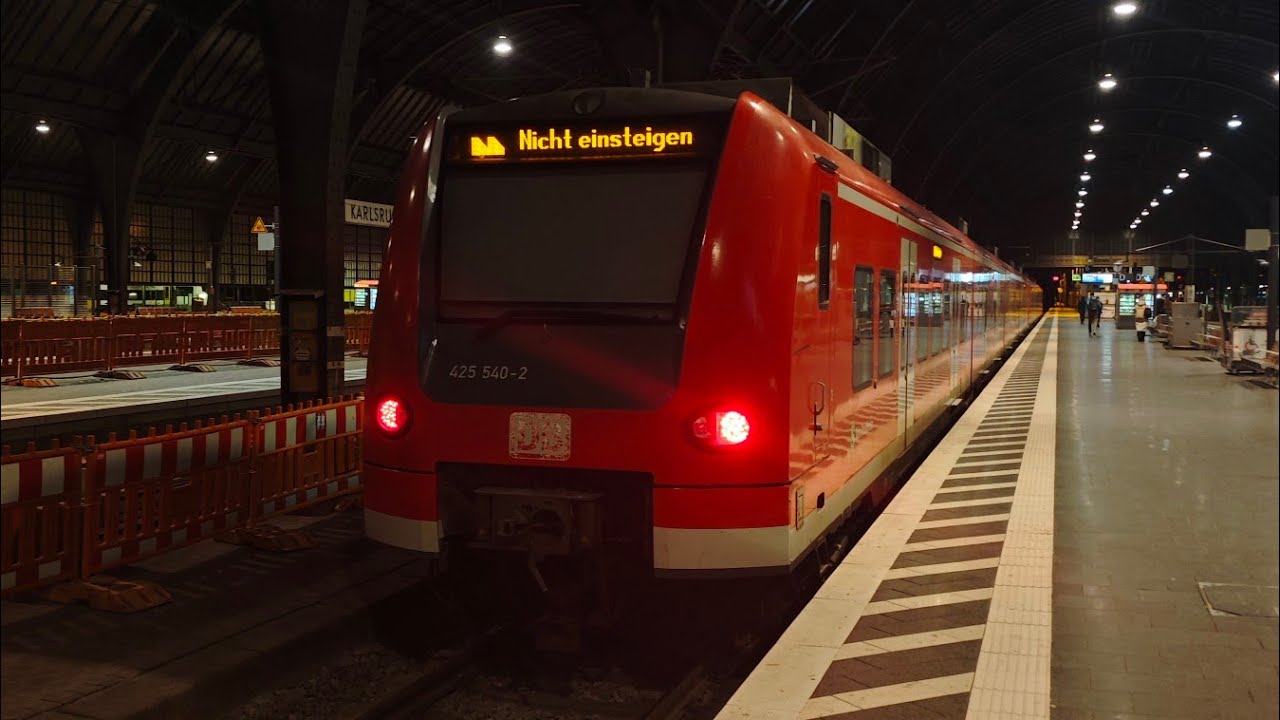 [Sound] ET425 761 | Siemens, Adtranz/Bombardier, DWA | S Bahn Rhein Neckar | Soundaufnahme | ET#425
