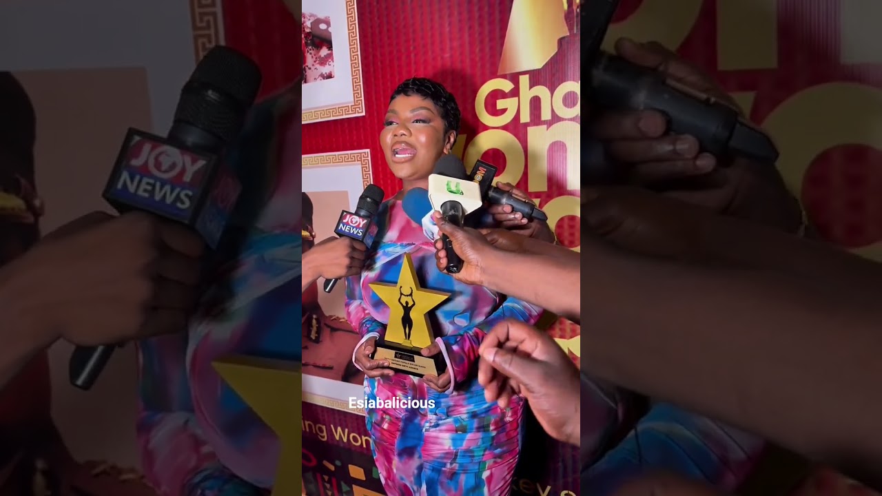 Gospel musician Empress Gifty wins  Outstanding female entertainment of the year #ghananews