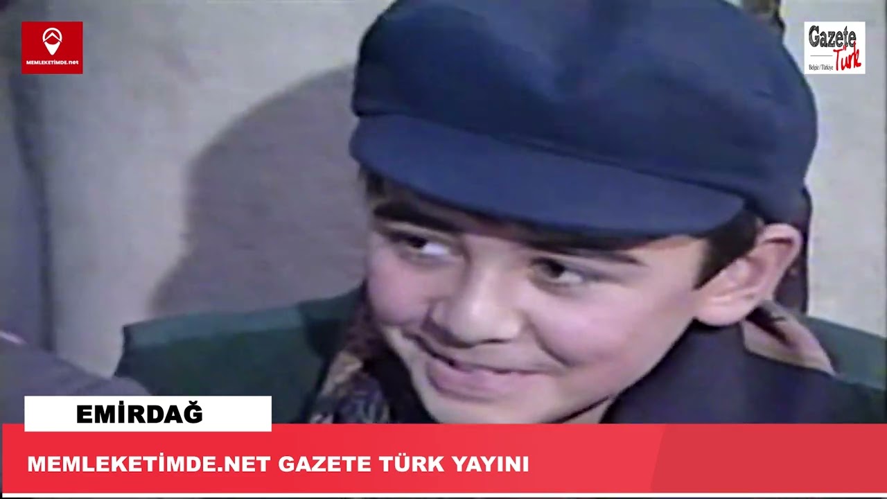 Nostalji TRT AVRASYA Emirdağ Çekimi 2 Memleketimde.net GAZETE TÜRK YAYINI