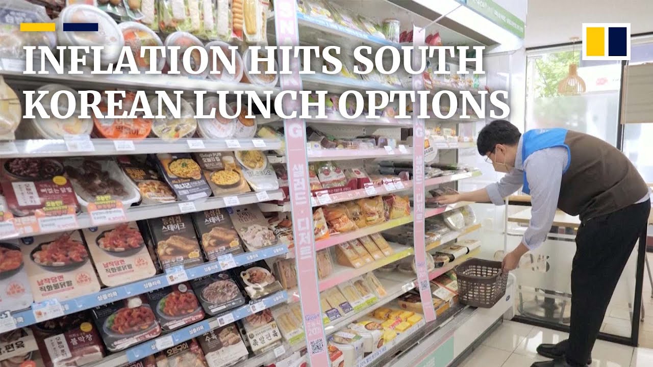 Convenience stores are the new go-to lunch place for South Koreans as inflation soars