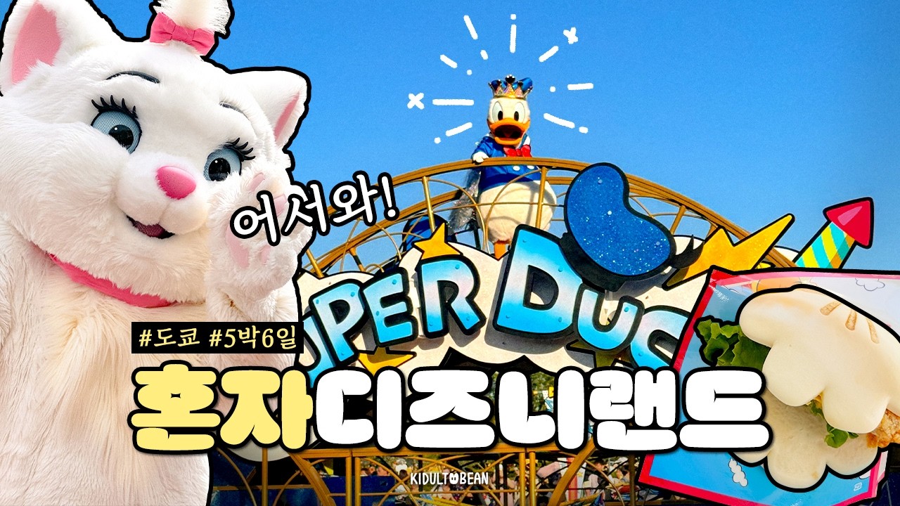 도쿄 디즈니랜드 2박 3일 베케이션 패키지 1일차! 혼자 다녀왔어요