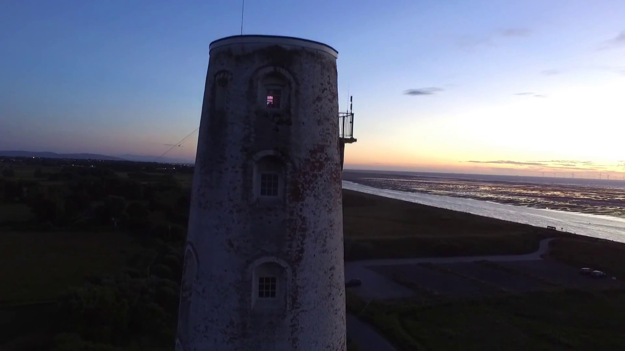 Leasowe Lighthouse Wirral From The Air June 2018